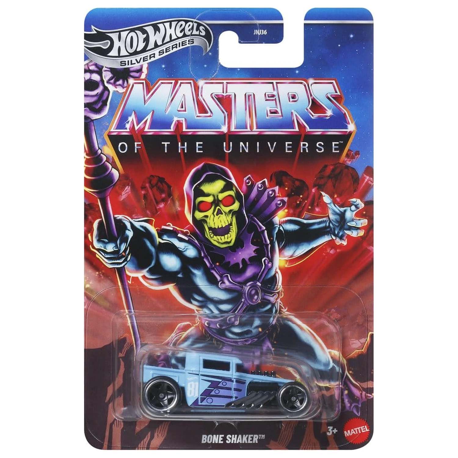 Masters of the Universe Silver Series ulito vozilo 1/64 Bone Shaker fotografija izdelka