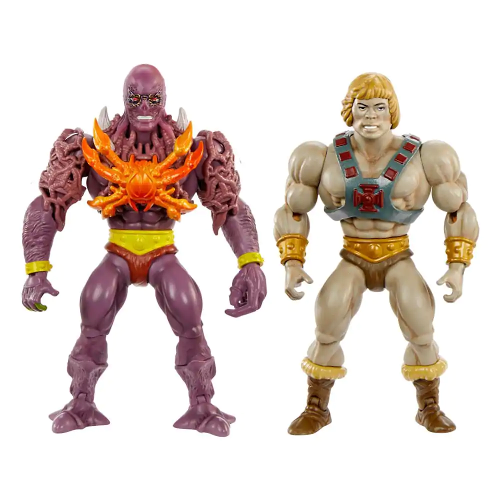 Masters of the Universe x Stranger Things Origins akcijska figura 2-pack He-Man & Vecna 14 cm fotografija izdelka