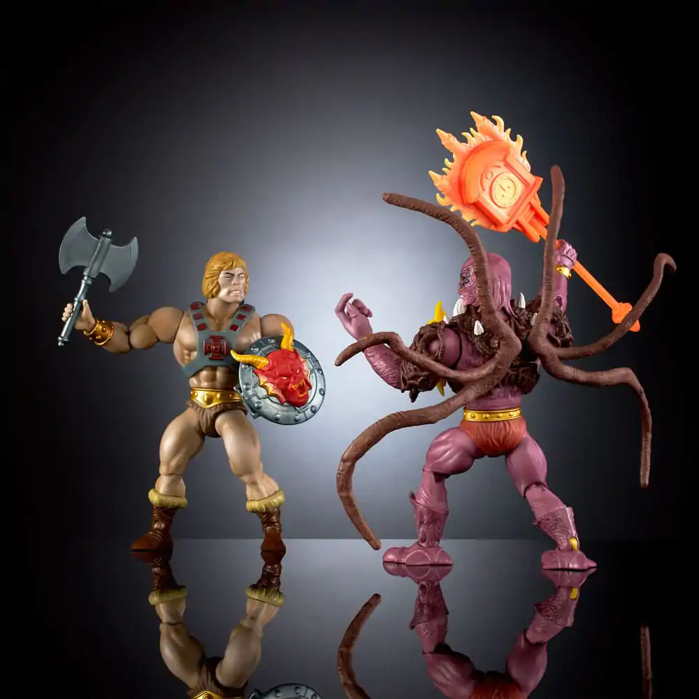 Masters of the Universe x Stranger Things Origins akcijska figura 2-pack He-Man & Vecna 14 cm fotografija izdelka