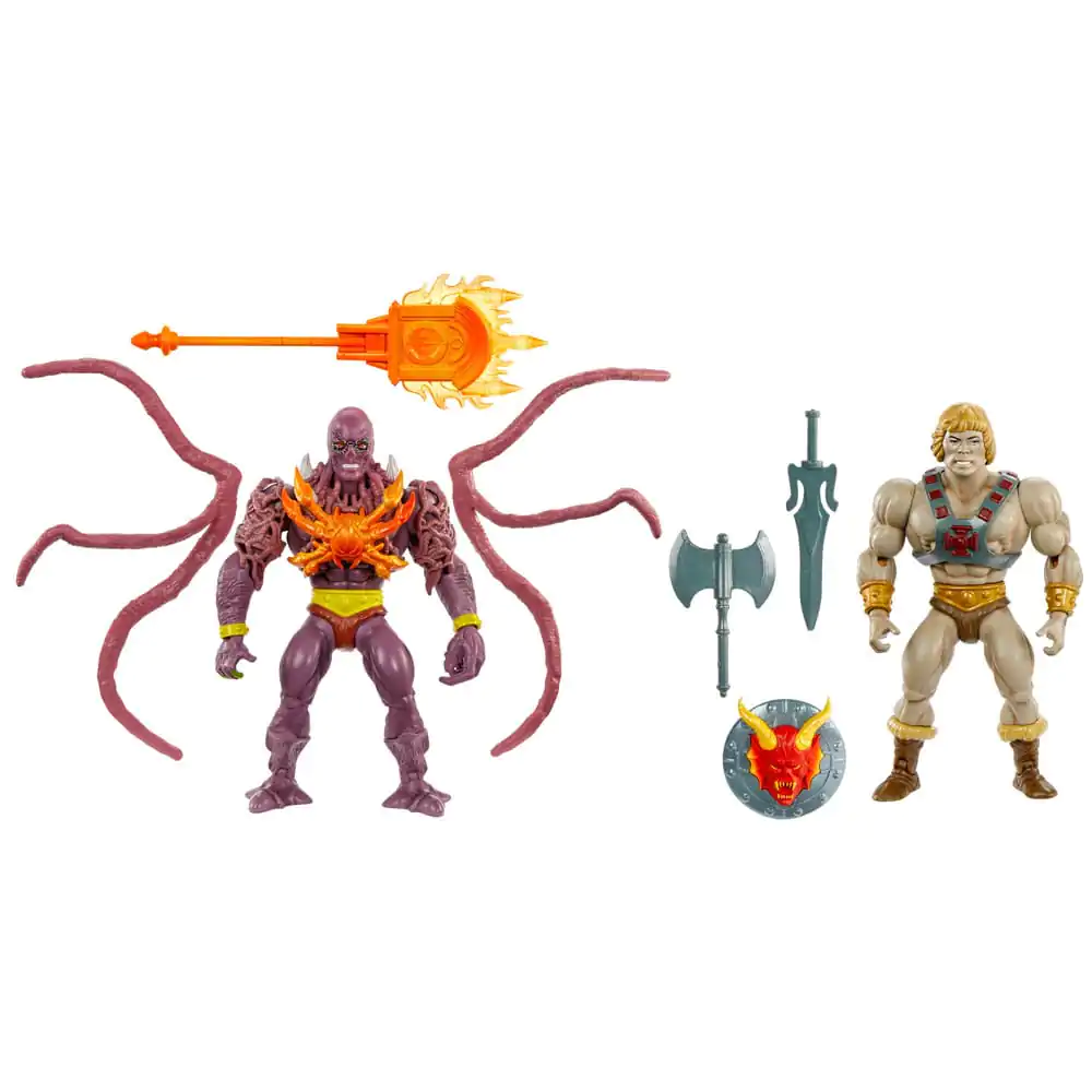 Masters of the Universe x Stranger Things Origins akcijska figura 2-pack He-Man & Vecna 14 cm fotografija izdelka