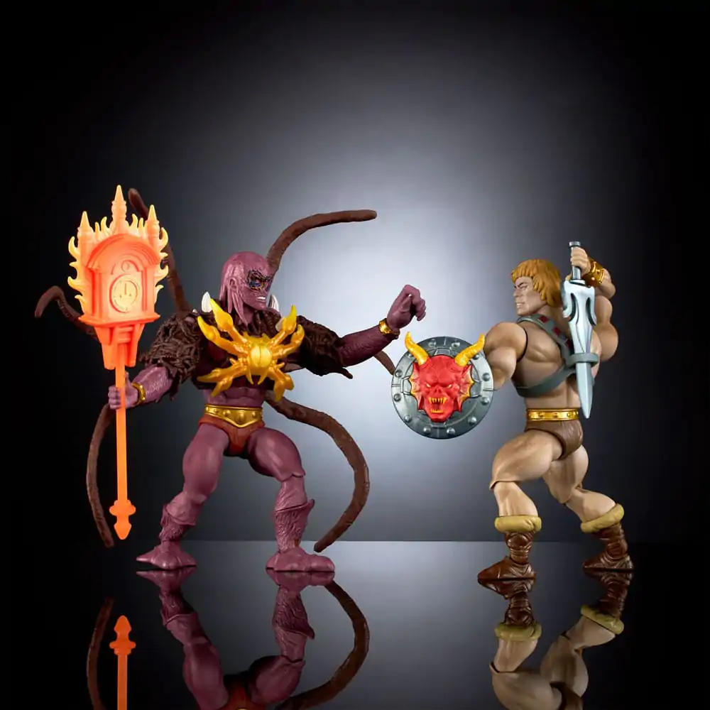 Masters of the Universe x Stranger Things Origins akcijska figura 2-pack He-Man & Vecna 14 cm fotografija izdelka