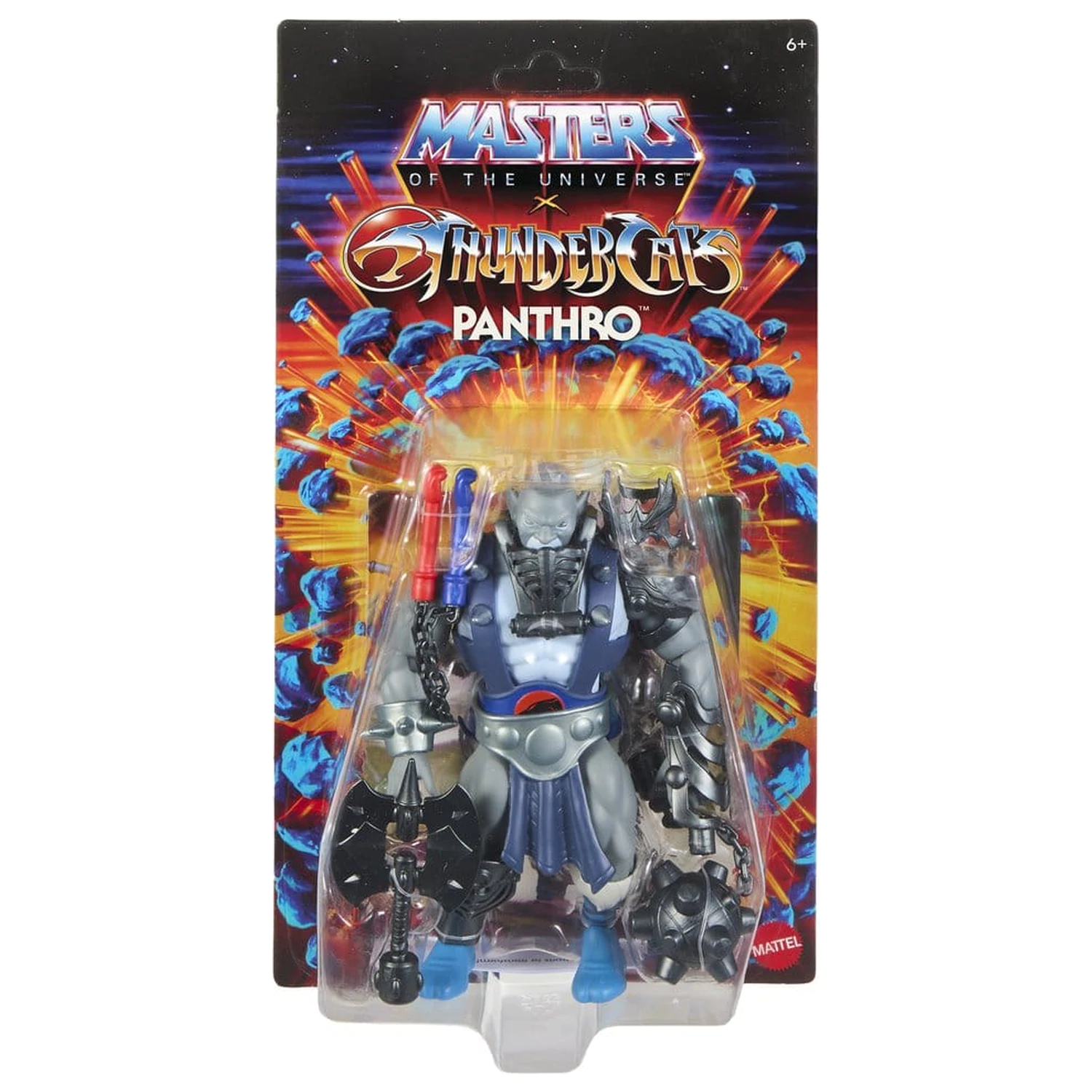 Masters of the Universe x ThunderCats akcijska figura Panthro 14 cm fotografija izdelka