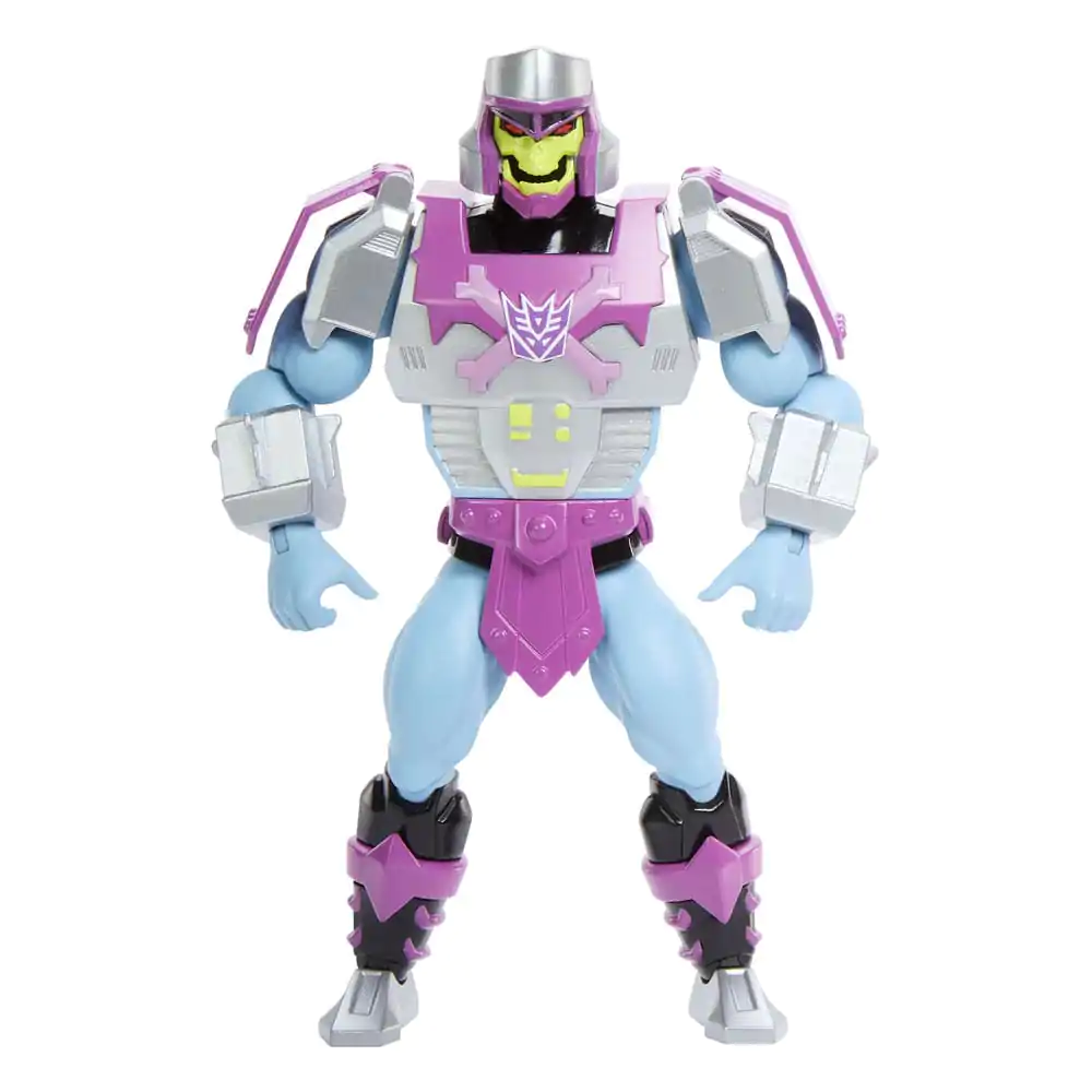 Masters of the Universe x Transformers akcijska figura Megatron Armor Skeletor heo European Exclusive 14 centimetrov fotografija izdelka