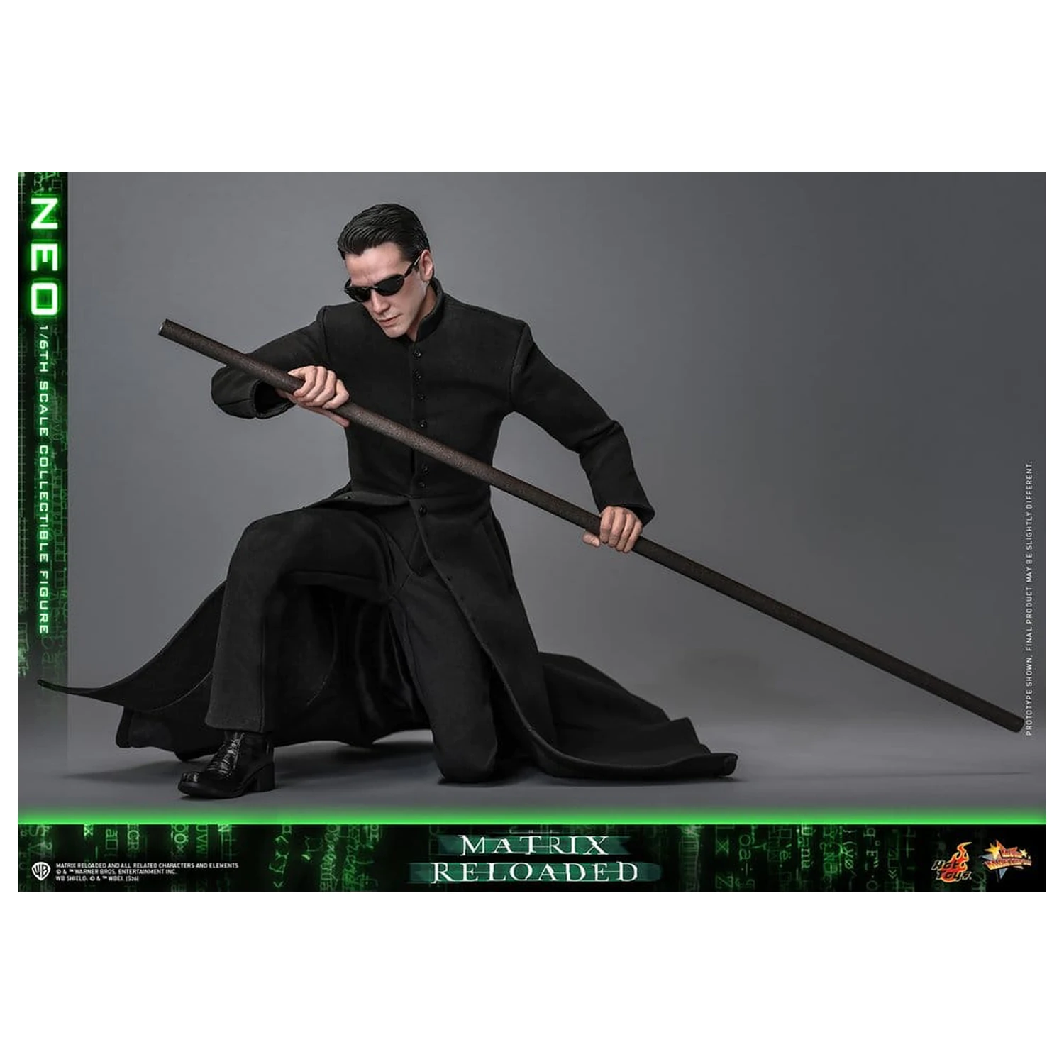 Matrix Movie Masterpiece akcijska figura 1/6 Neo 31 cm fotografija izdelka
