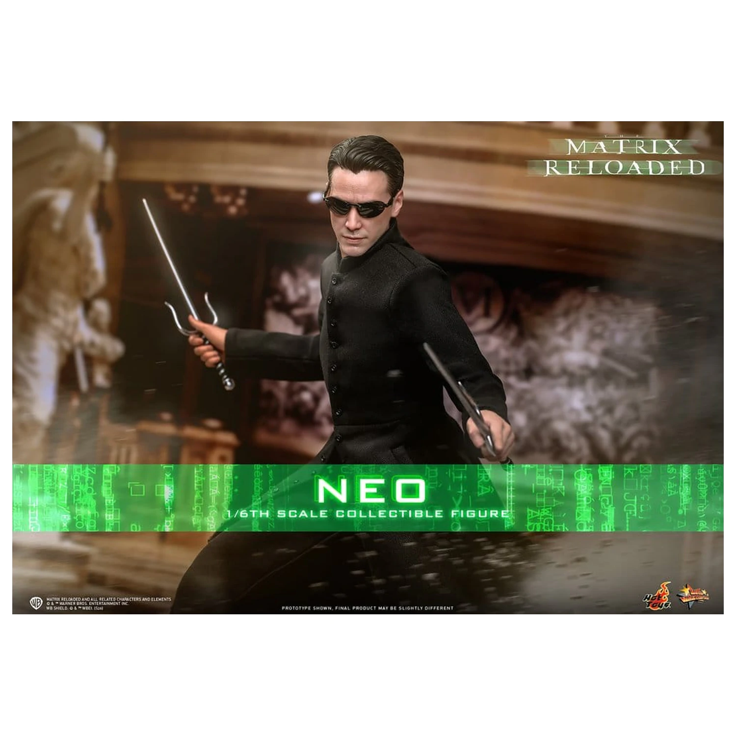 Matrix Movie Masterpiece akcijska figura 1/6 Neo 31 cm fotografija izdelka