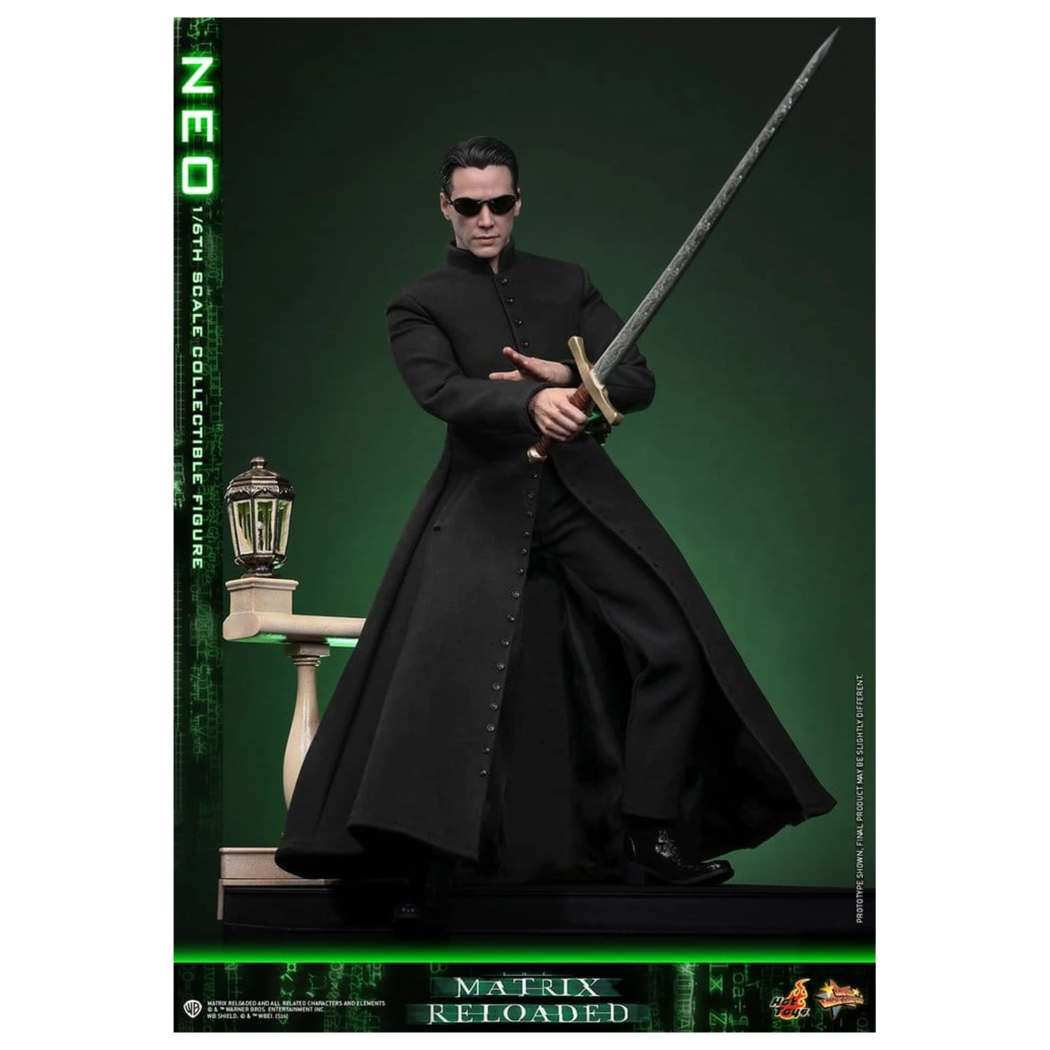 Matrix Movie Masterpiece akcijska figura 1/6 Neo 31 cm fotografija izdelka