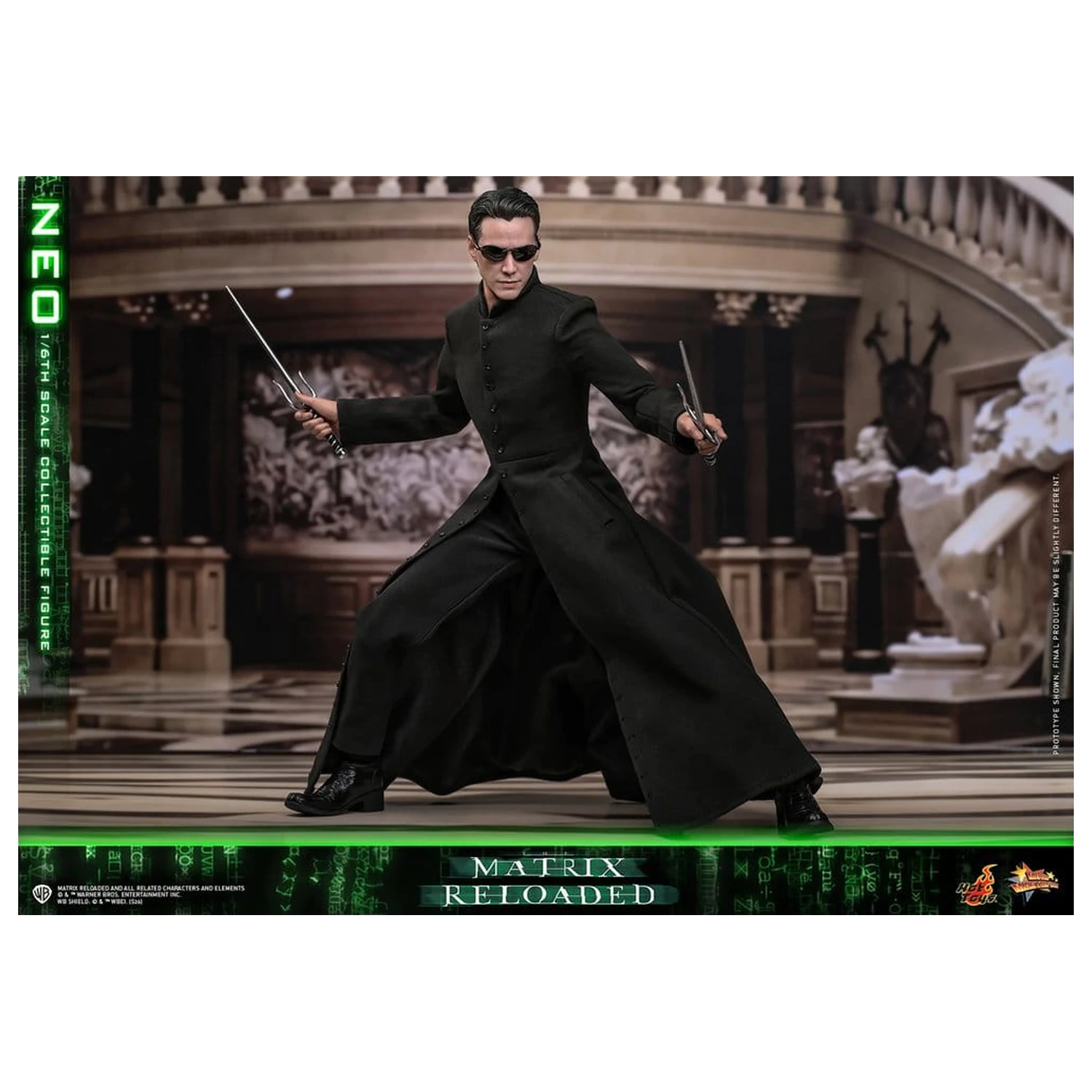 Matrix Movie Masterpiece akcijska figura 1/6 Neo 31 cm fotografija izdelka