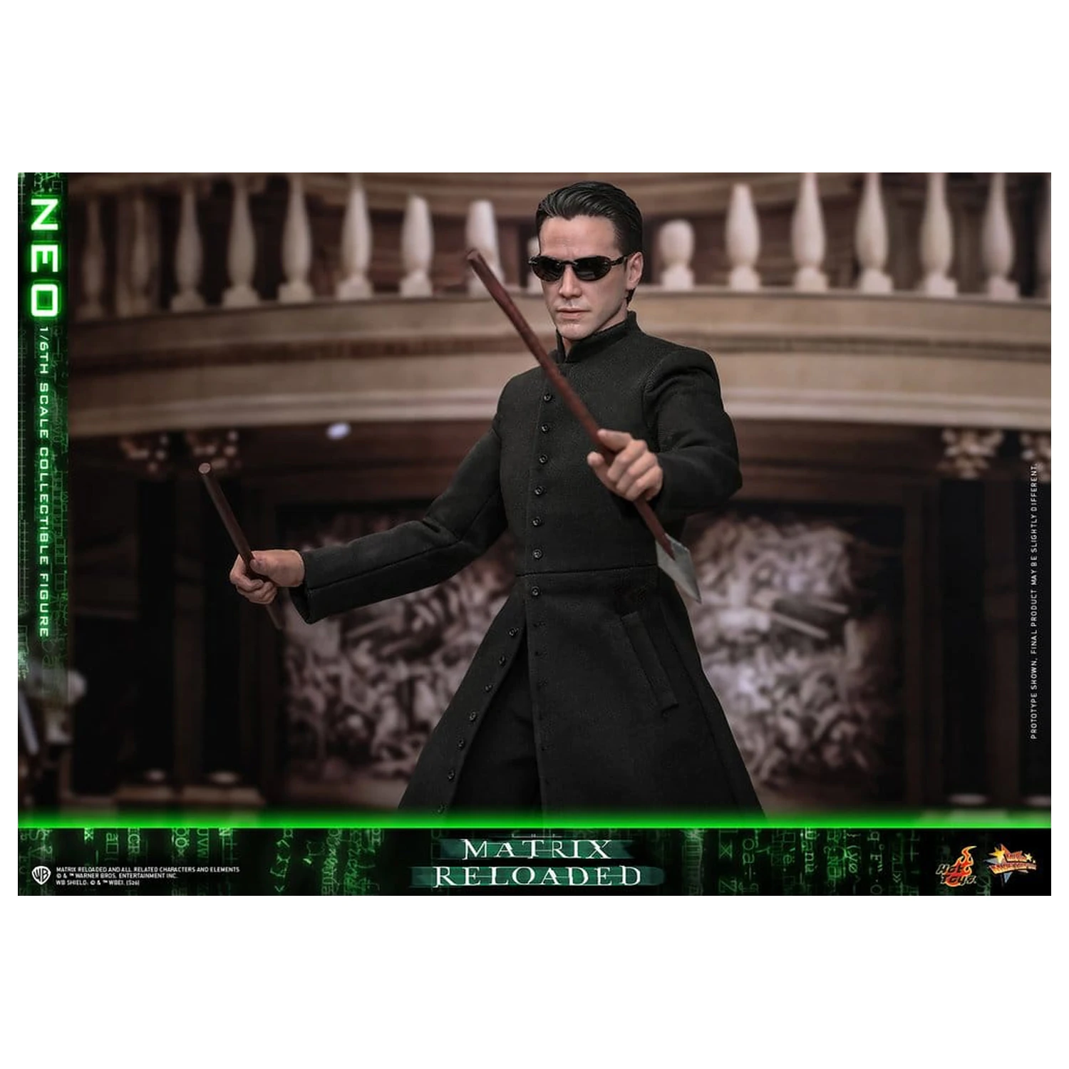 Matrix Movie Masterpiece akcijska figura 1/6 Neo 31 cm fotografija izdelka