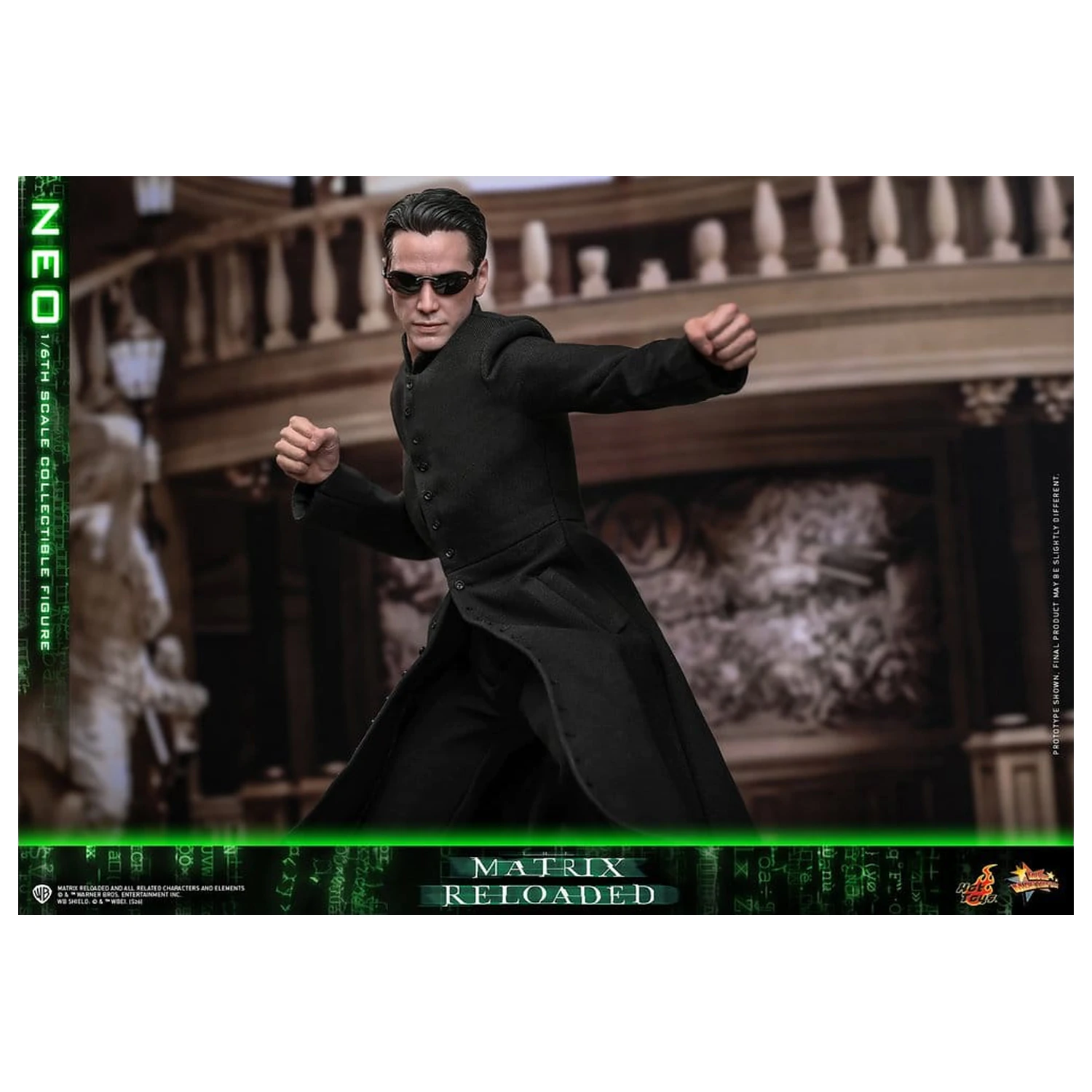 Matrix Movie Masterpiece akcijska figura 1/6 Neo 31 cm fotografija izdelka
