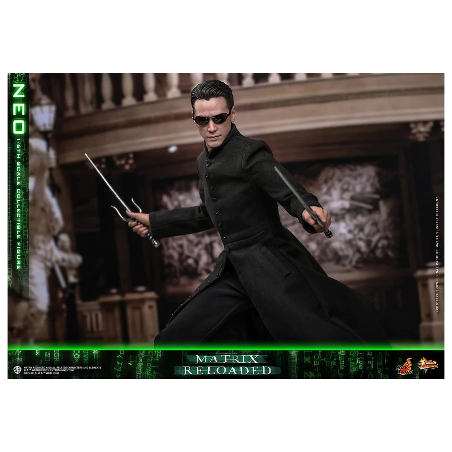 Matrix Movie Masterpiece akcijska figura 1/6 Neo 31 cm fotografija izdelka