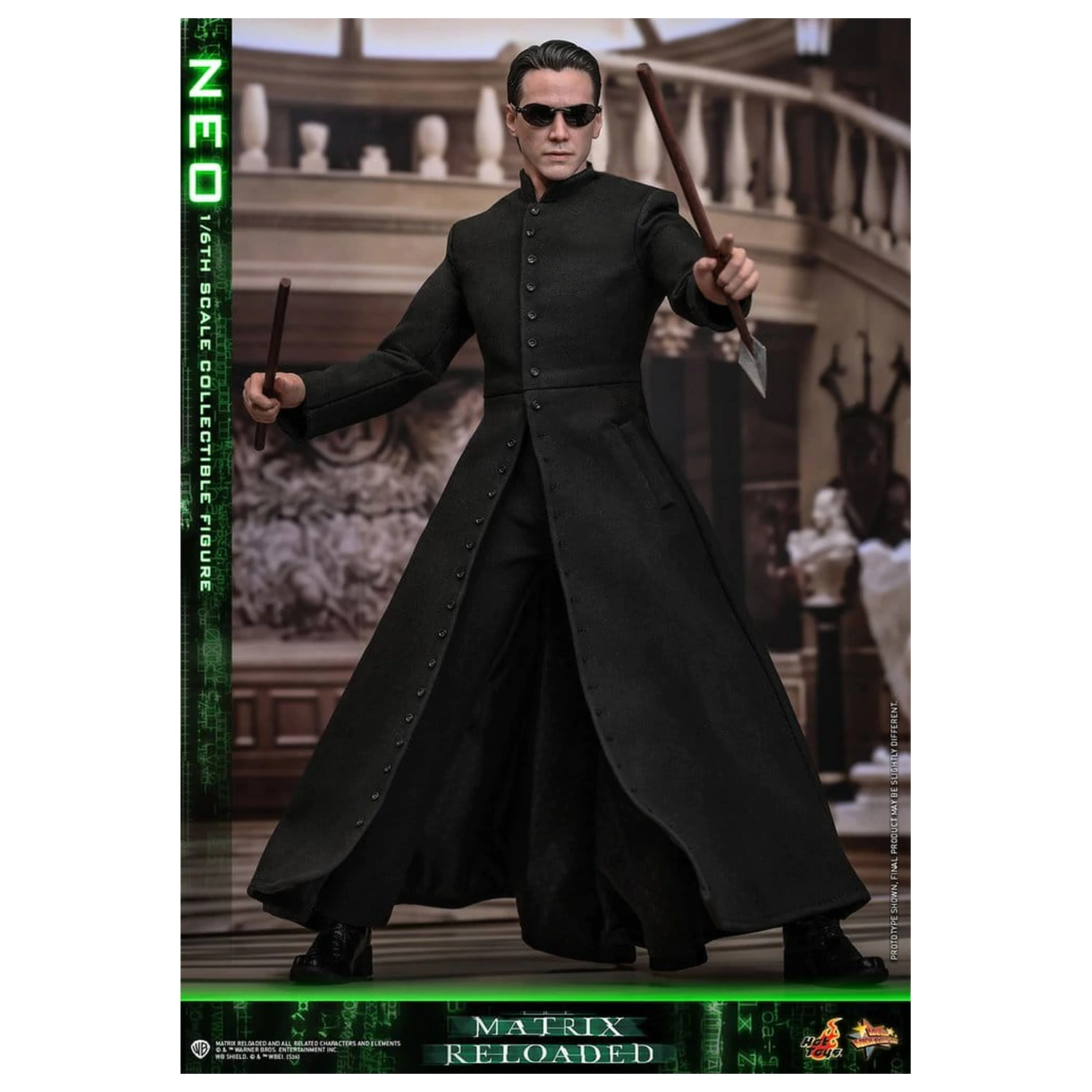 Matrix Movie Masterpiece akcijska figura 1/6 Neo 31 cm fotografija izdelka