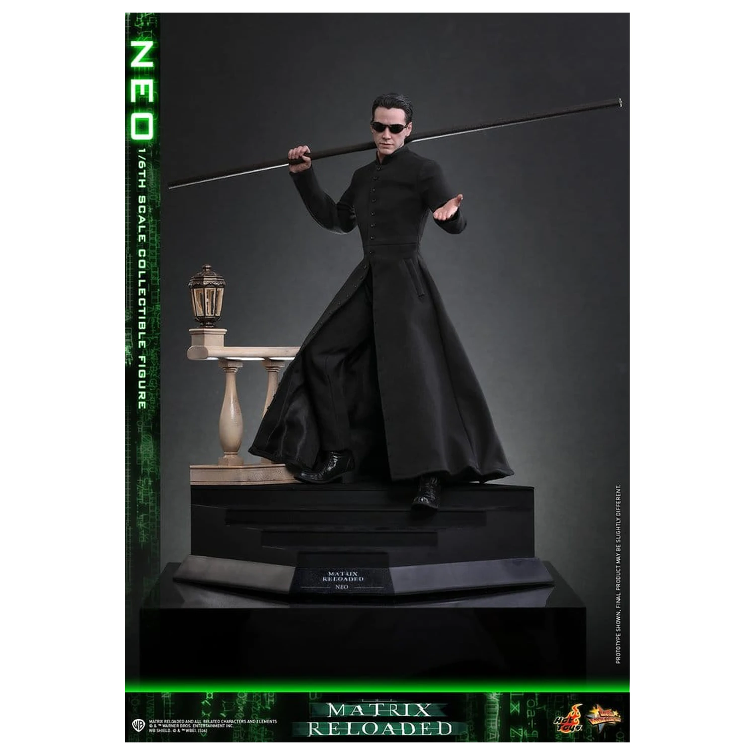 Matrix Movie Masterpiece akcijska figura 1/6 Neo 31 cm fotografija izdelka
