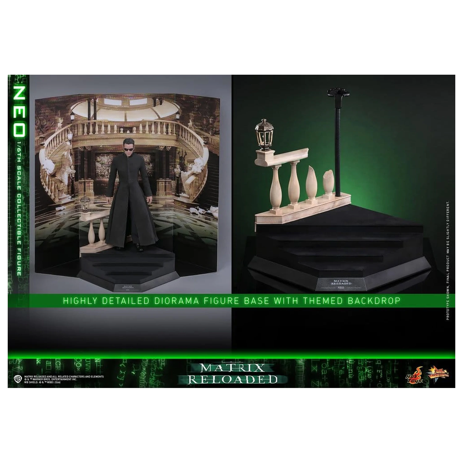 Matrix Movie Masterpiece akcijska figura 1/6 Neo 31 cm fotografija izdelka