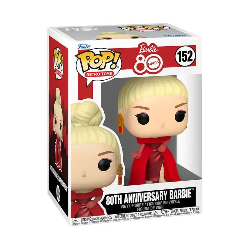 Mattel 80th Anniversary Funko POP! Retro Toys Vinil figura Barbie 9 cm fotografija izdelka
