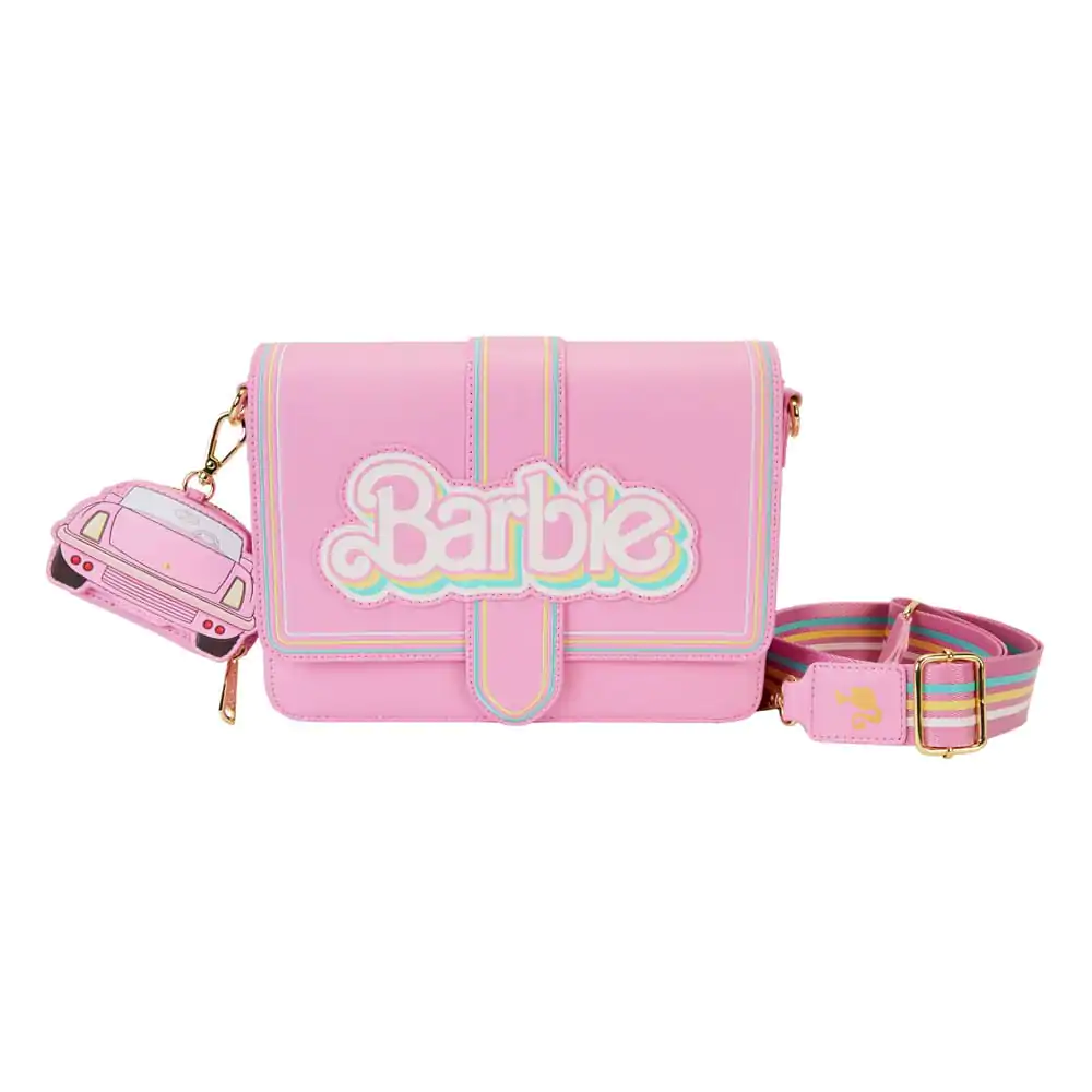 Mattel by Loungefly Crossbody Barbie 65 Anniversary Logo torbica fotografija izdelka