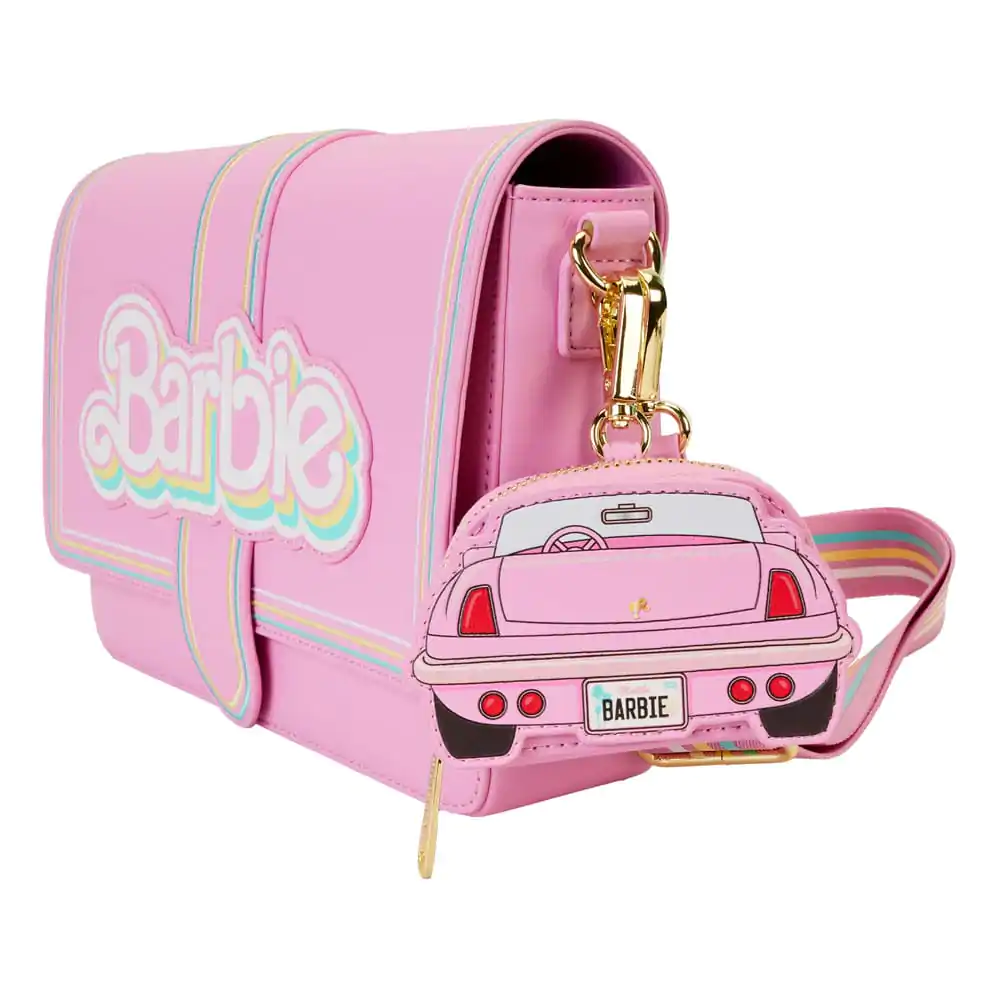 Mattel by Loungefly Crossbody Barbie 65 Anniversary Logo torbica fotografija izdelka