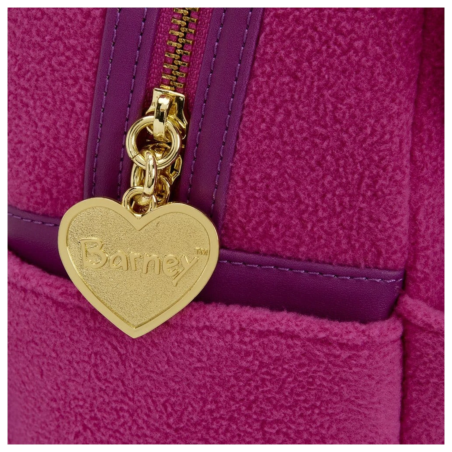 Mattel by Loungefly mini nahrbtnik Barney fotografija izdelka