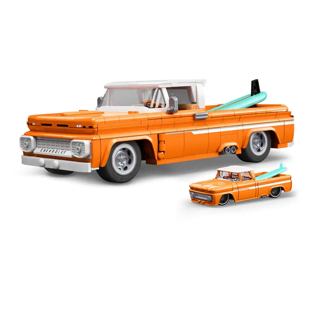 Mattel Brick Shop Hot Wheels Elite Series gradbeni set 1/16 Custom &#039;62 Chevy Pickup fotografija izdelka