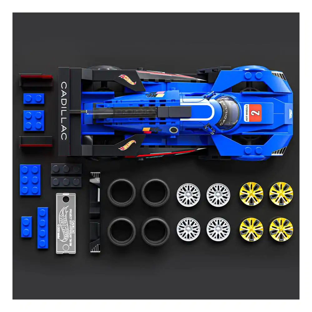 Mattel Brick Shop Hot Wheels Speed Series gradbeni komplet 1/32 Cadillac Project GTP Hypercar fotografija izdelka