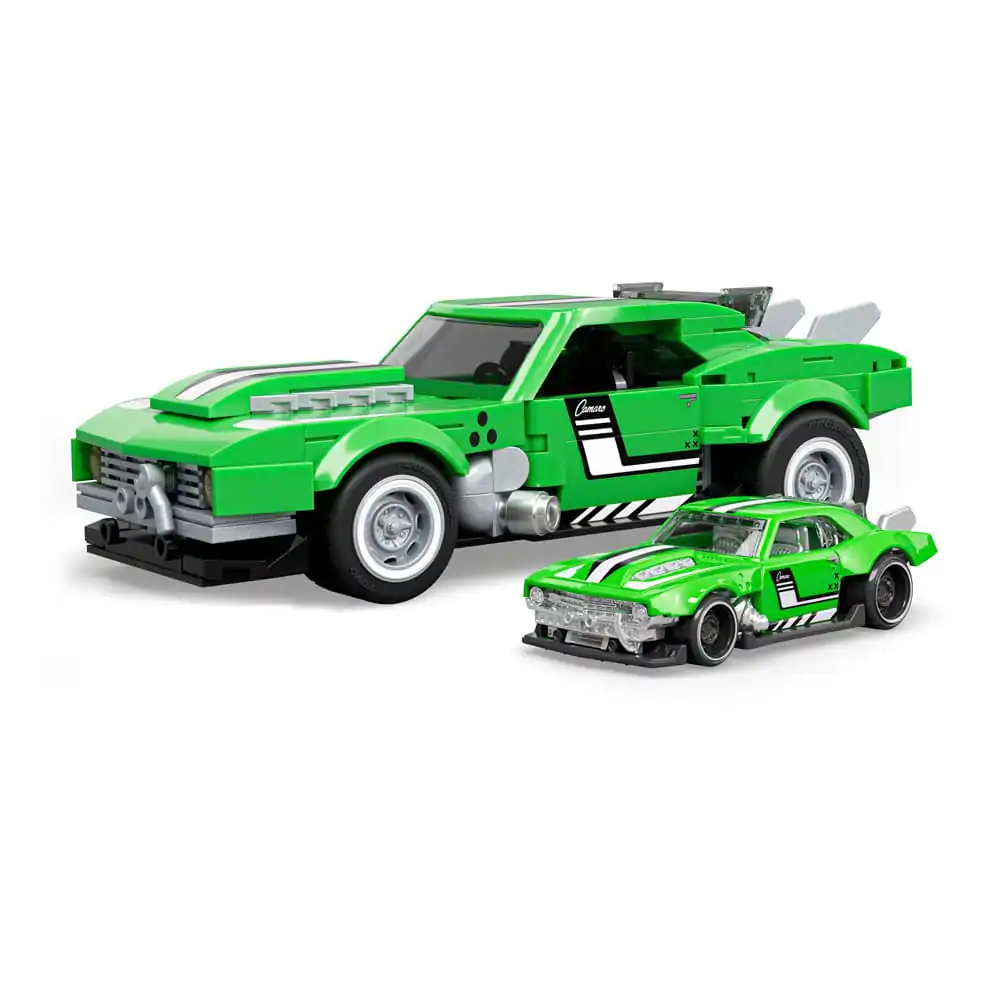 Mattel Brick Shop Hot Wheels Speed Series gradbeni komplet 1/32 Custom &#039;68 Camaro fotografija izdelka