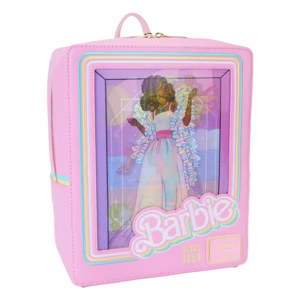 Mattel by Loungefly Mini nahrbtnik Barbie 65. obletnica Doll Box fotografija izdelka