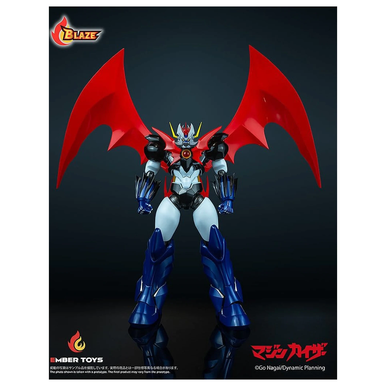Mazinger BLAZE Series Diecast akcijska figura Mazinkaiser (Original Version) 26 cm fotografija izdelka