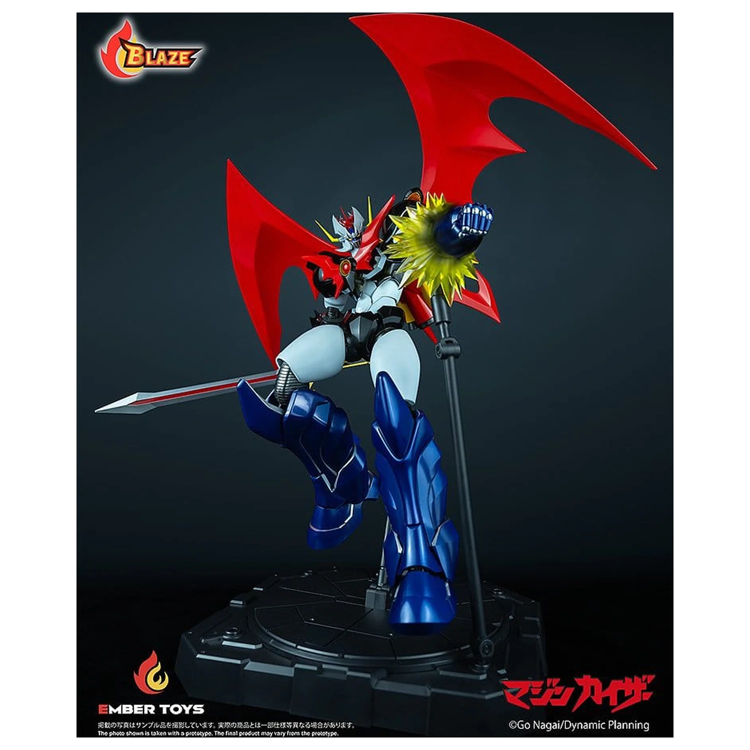 Mazinger BLAZE Series Diecast akcijska figura Mazinkaiser (Original Version) 26 cm fotografija izdelka