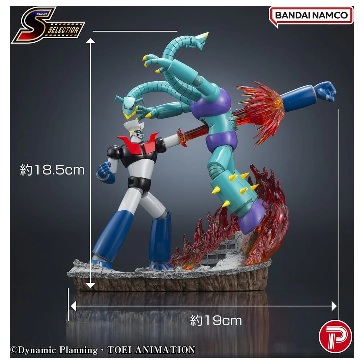 Mazinger Scene Selection 03 PVC figura Mazinger Z Rocket Punch! 19 cm fotografija izdelka
