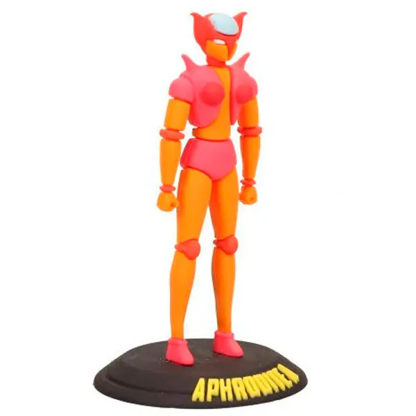 Mazinger Z Gumijasta Minifigura Afrodita 7 cm fotografija izdelka