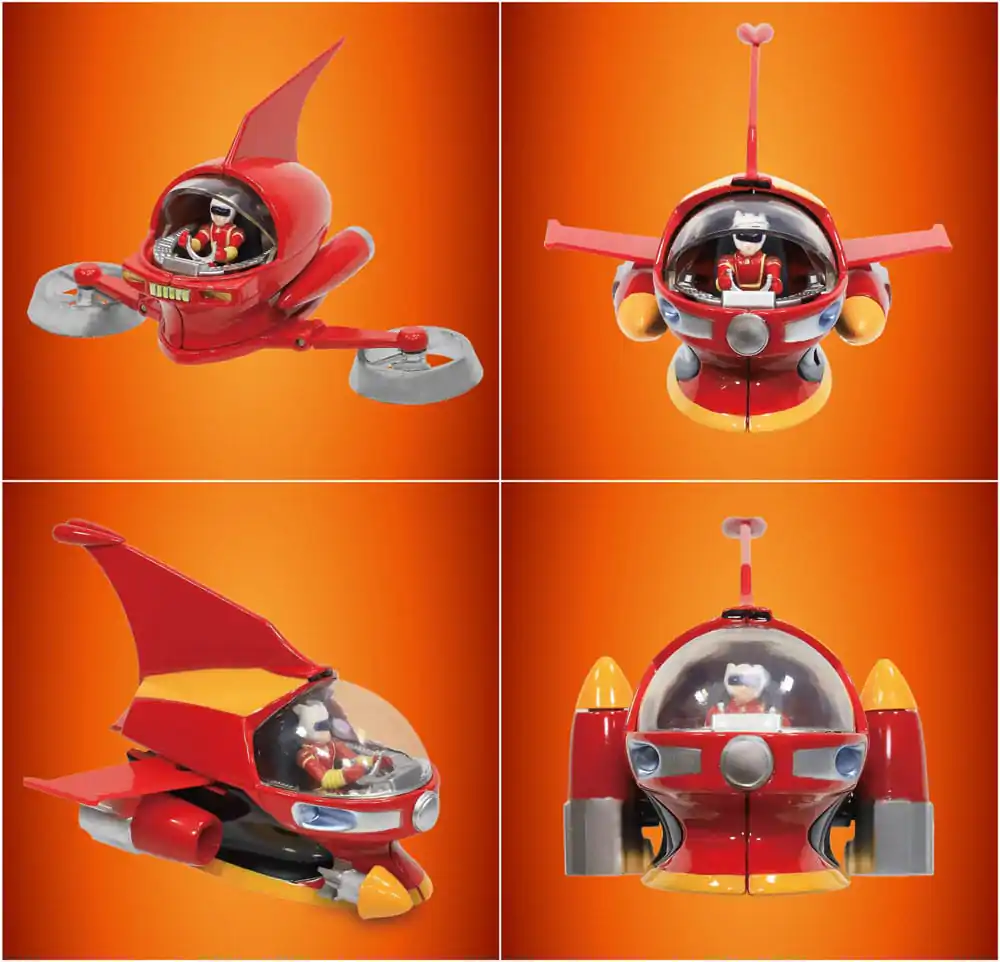 Mazinger Z Figura Metal Action Brain Condor Hover & Jet Pilder Komplet 11 cm fotografija izdelka