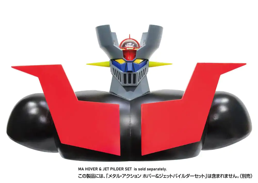 Mazinger Z Figura Metal Action Komplet dodatkov Hover & Jet Pilder in telesnih delov 16 cm fotografija izdelka