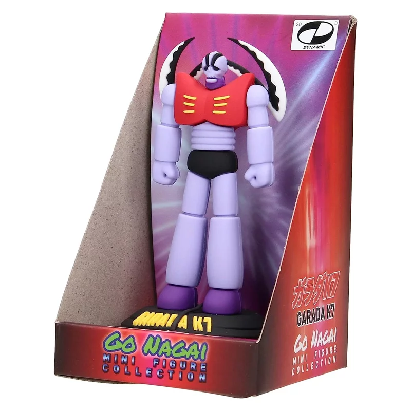 Mazinger Z Gumijasta Minifigura Garada K7 7 cm fotografija izdelka