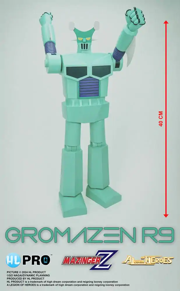 Mazinger Z Legion of Heroes Vinilna Figura Gromazen R9 40 cm fotografija izdelka