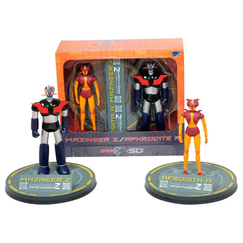 Mazinger Z Akcijske Figure 2-Pack Mazinger Z & Afrodita A 15 - 18 cm fotografija izdelka