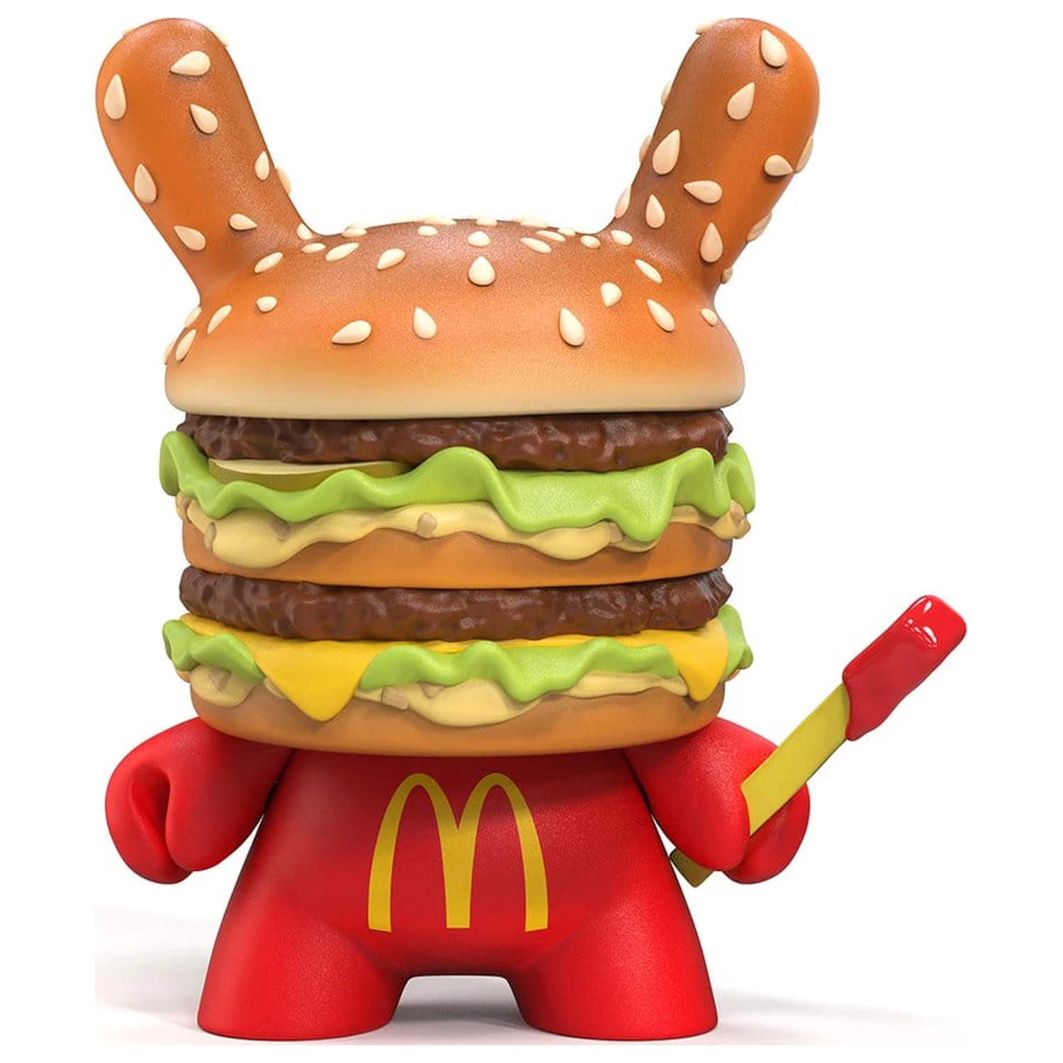 McDonald's Big Mac Vinyl Dunny Art Figurica 20 cm fotografija izdelka