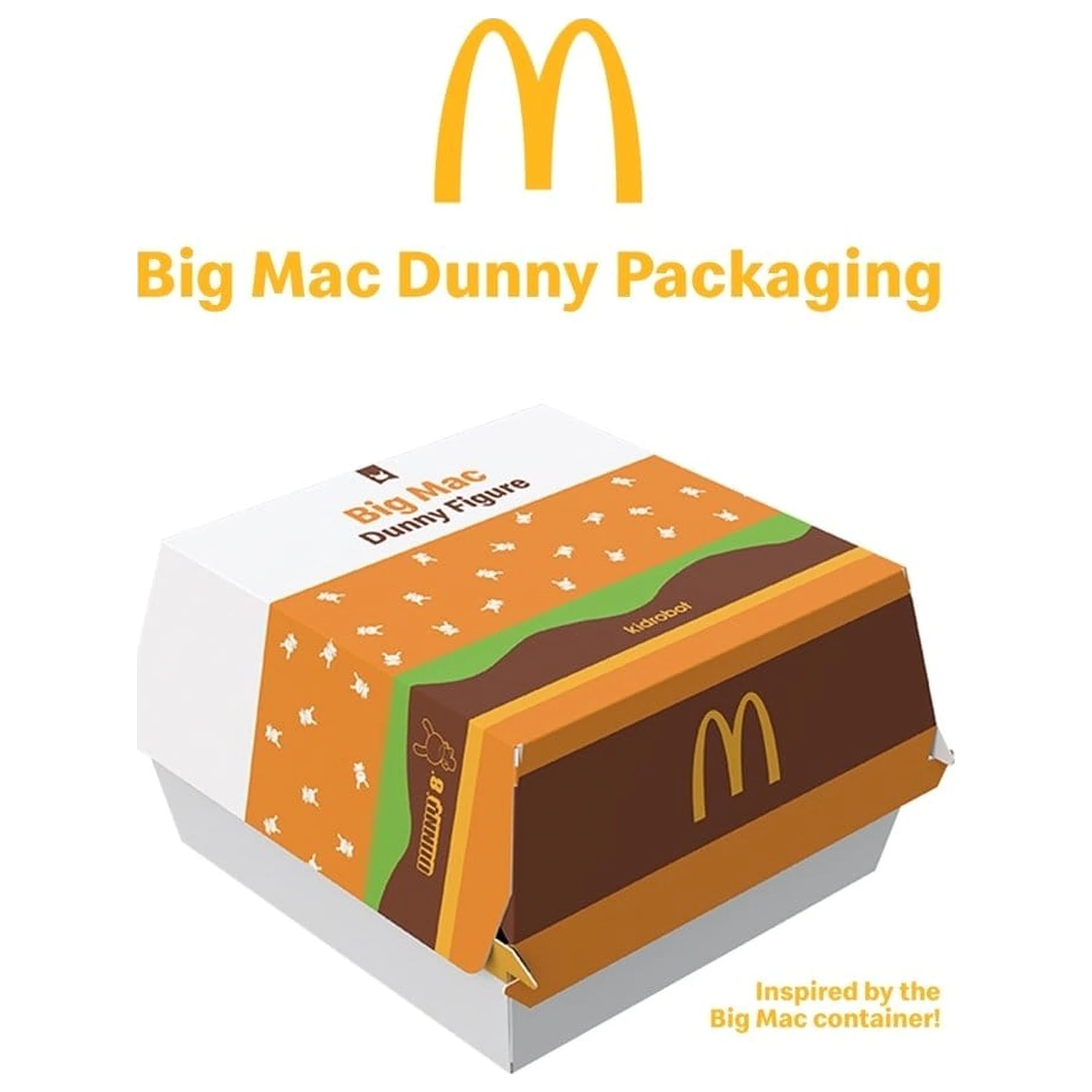 McDonald's Big Mac Vinyl Dunny Art Figurica 20 cm fotografija izdelka