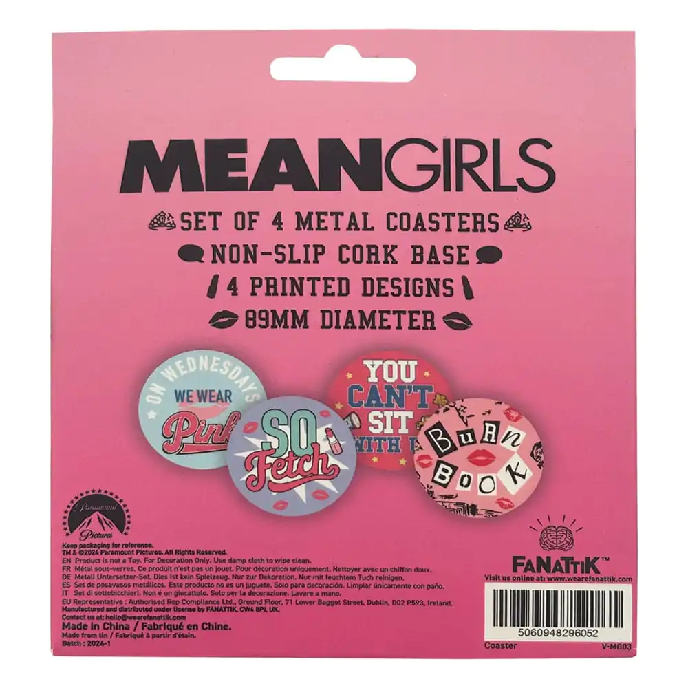 Mean Girls Podstavek za kozarce 4-Pack fotografija izdelka