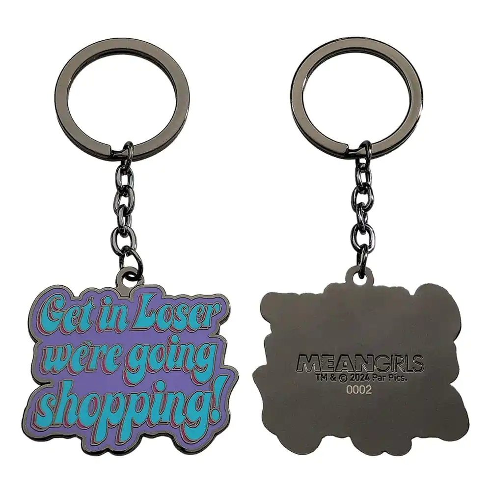 Mean Girls Keychain Limited Edition obesek za ključe "We're Going Shopping" omejena izdaja fotografija izdelka