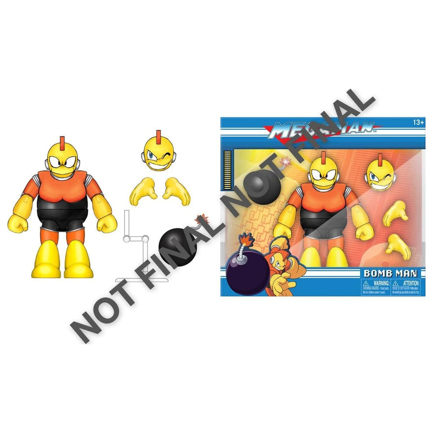 Mega Man akcijska figura Bomb Man 13 cm fotografija izdelka