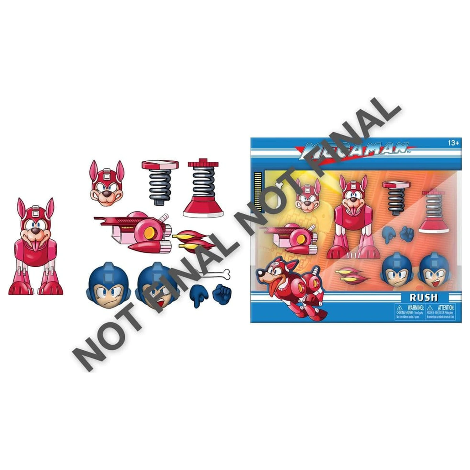 Mega Man Akcijska Figura Rush 7 cm fotografija izdelka