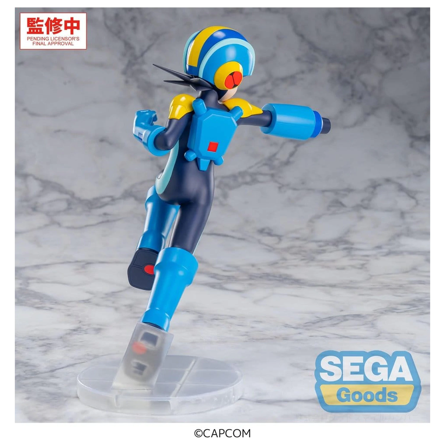 Mega Man Battle Network Luminasta PVC figura Mega Man 22 cm fotografija izdelka