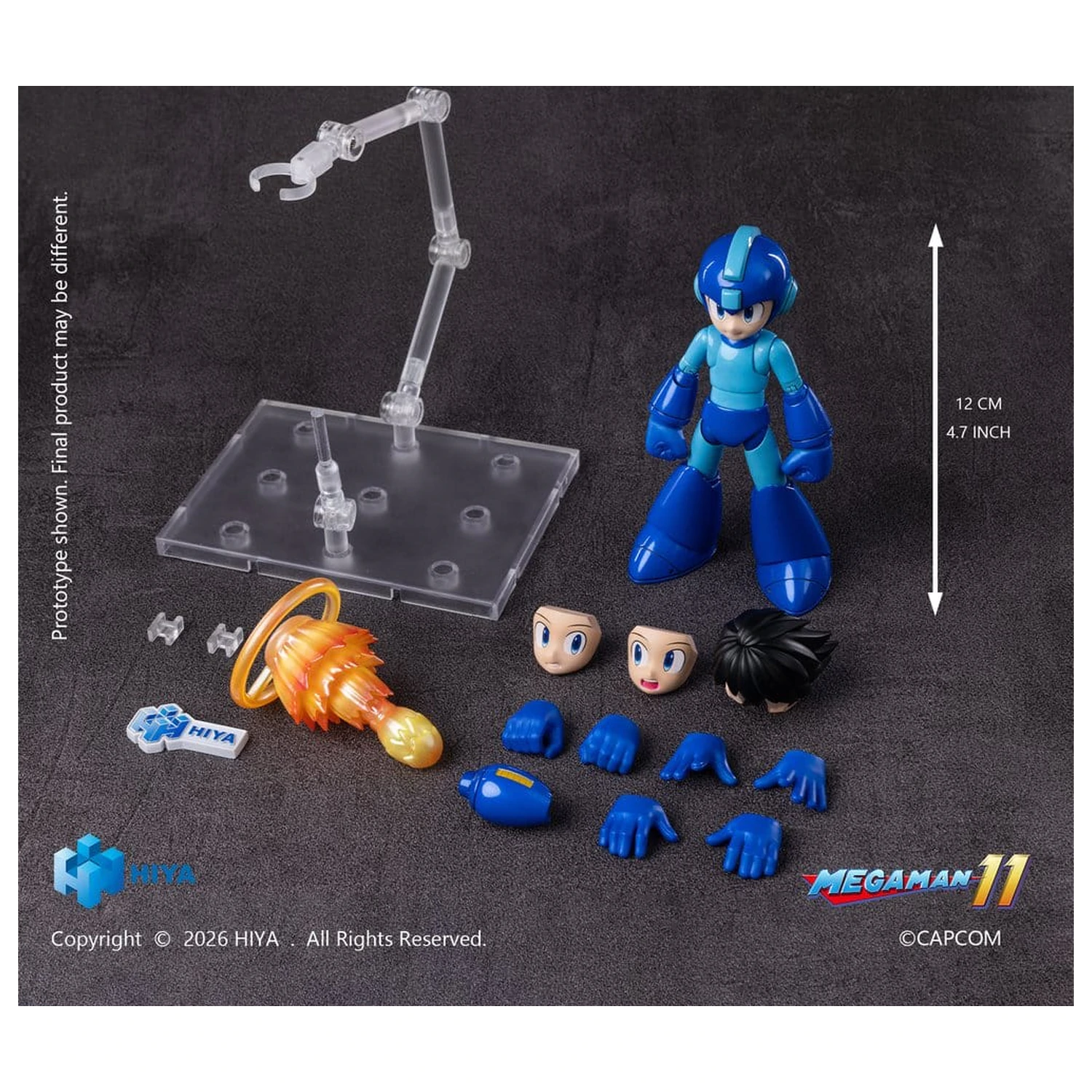 Mega Man Exquisite Basic Series akcijska figura Mega Man 12 cm fotografija izdelka