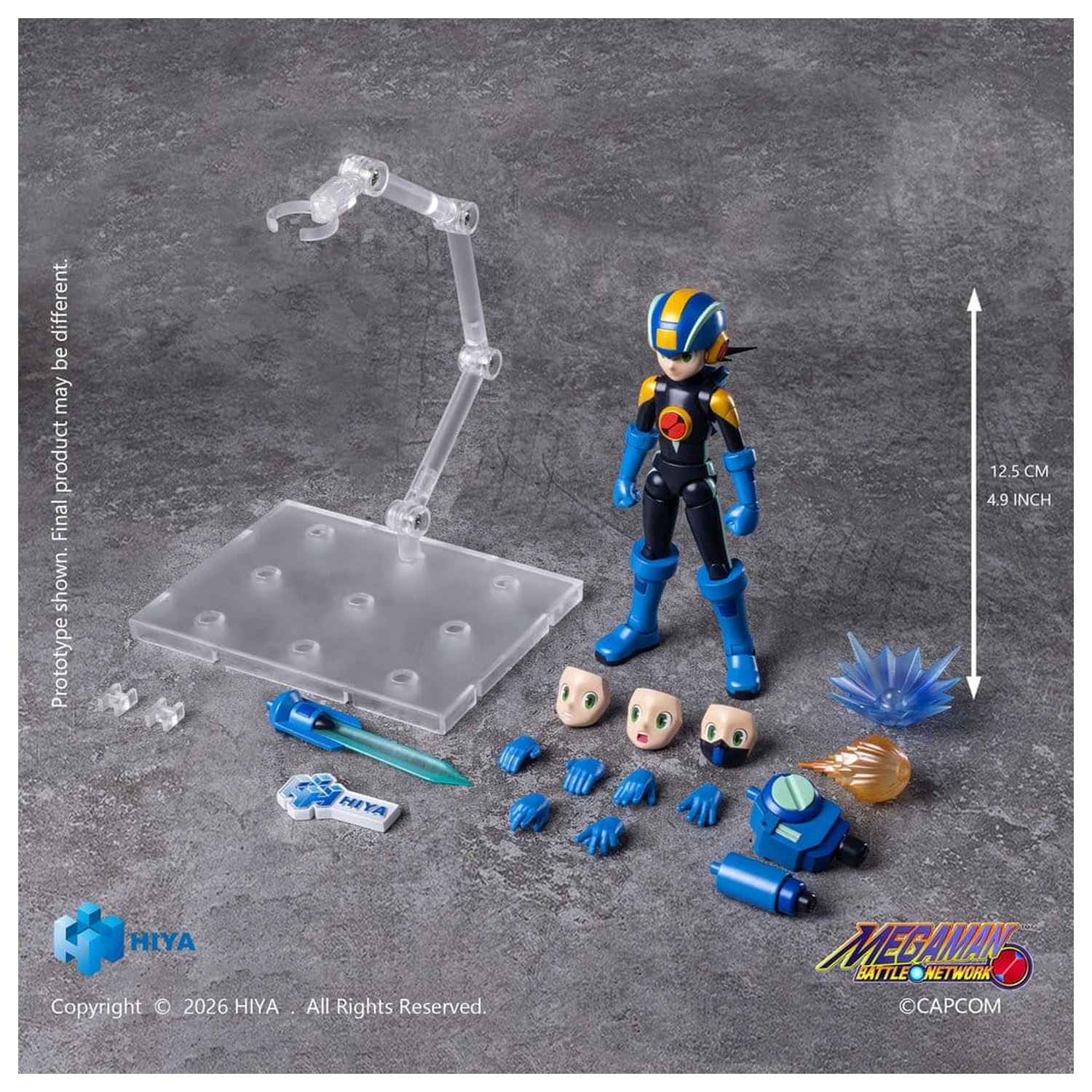 Kolekcionarska figura Mega Man Exquisite Basic Series MegaMan.EXE 13 cm fotografija izdelka