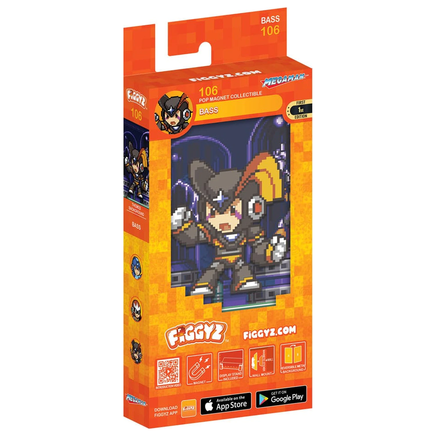 Mega Man FiGGYZ magnetni zbirateljski bas 11 cm fotografija izdelka