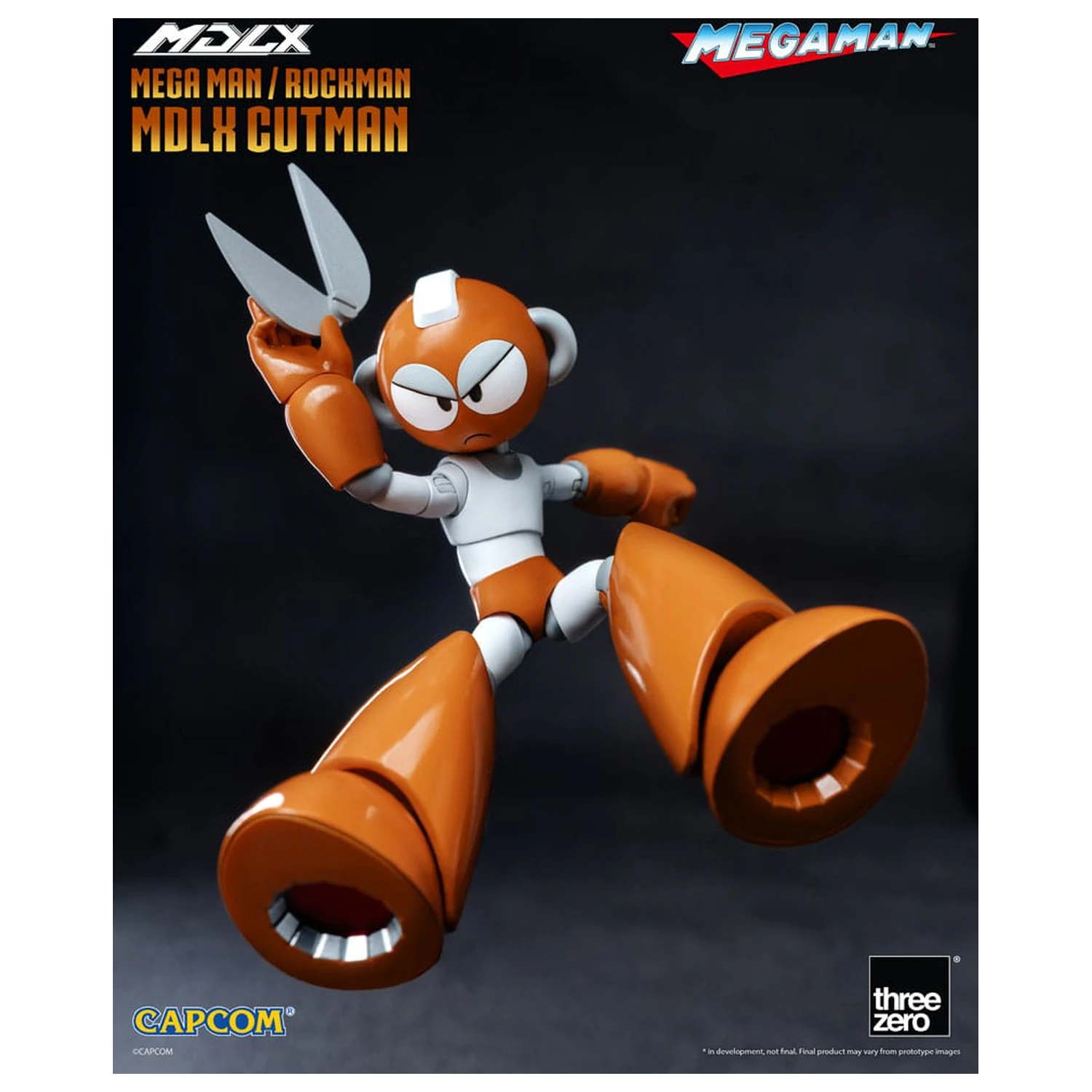 Mega Man MDLX Akcijska figura Rockman / Mega Man Cutman 12 cm fotografija izdelka