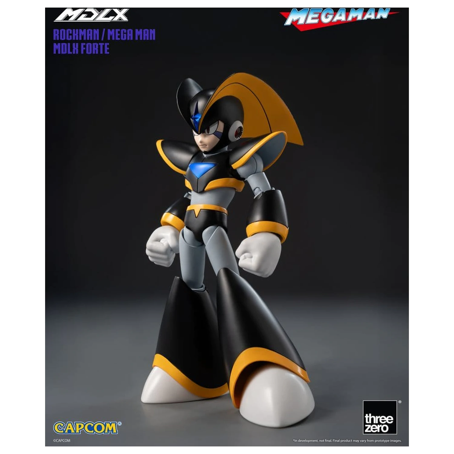 Mega Man MDLX akcijska figura Rockman / Mega Man Forte 10 cm fotografija izdelka