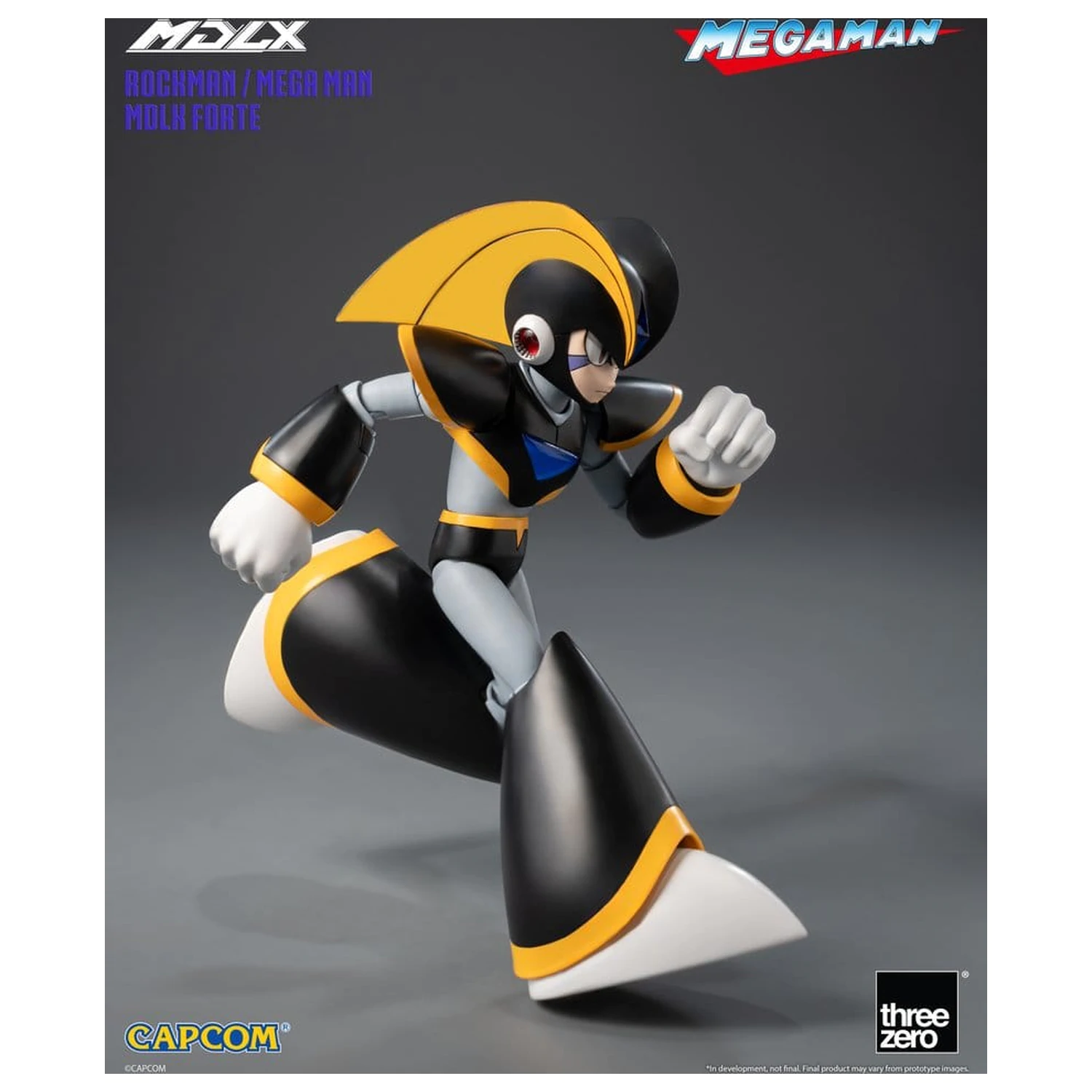 Mega Man MDLX akcijska figura Rockman / Mega Man Forte 10 cm fotografija izdelka