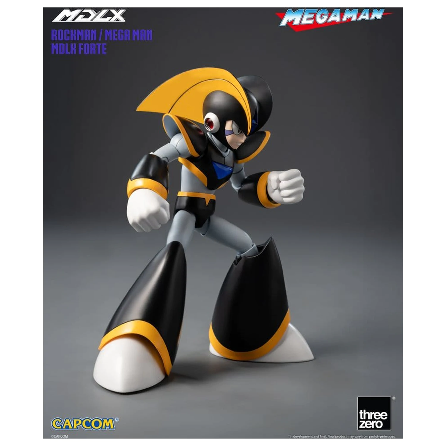 Mega Man MDLX akcijska figura Rockman / Mega Man Forte 10 cm fotografija izdelka