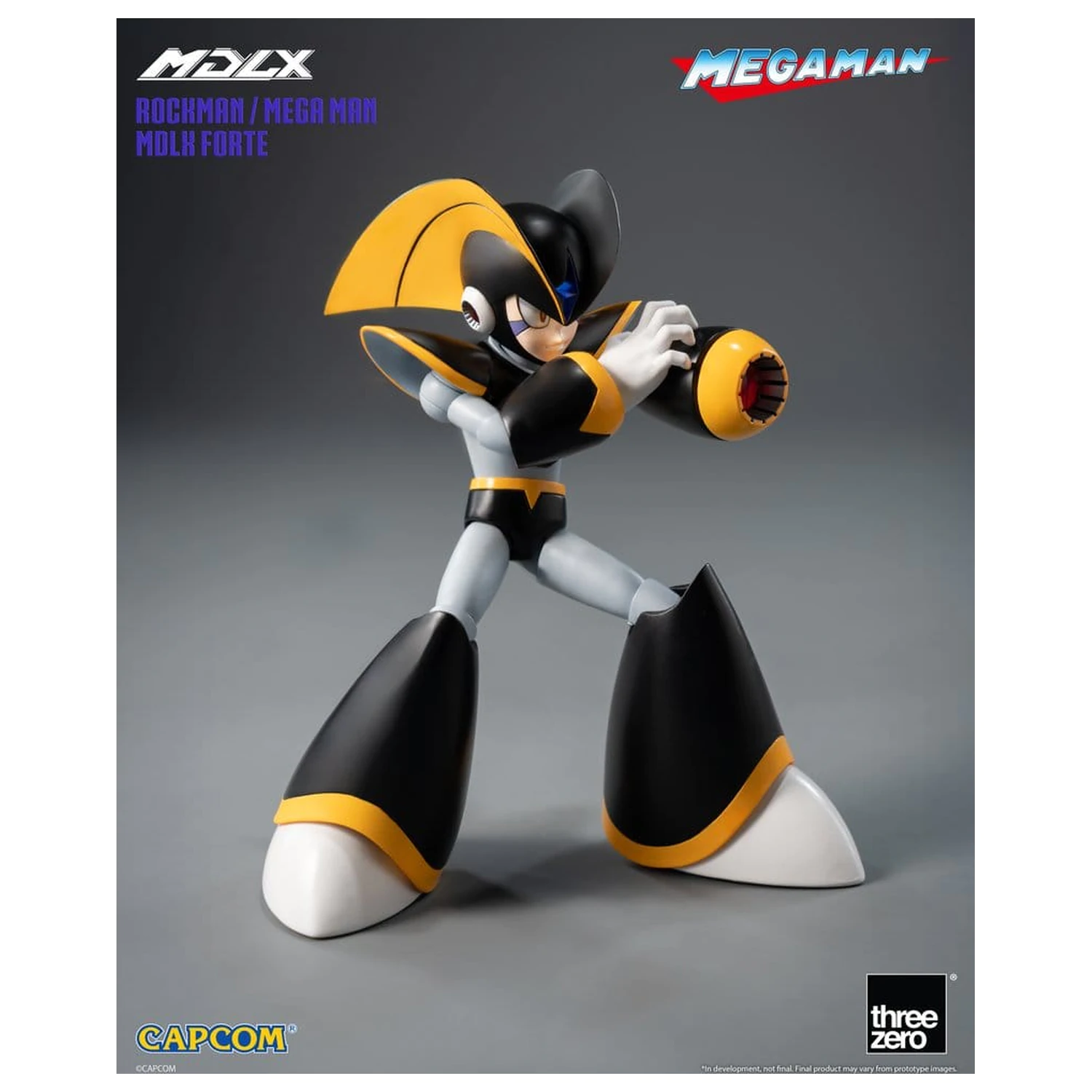 Mega Man MDLX akcijska figura Rockman / Mega Man Forte 10 cm fotografija izdelka