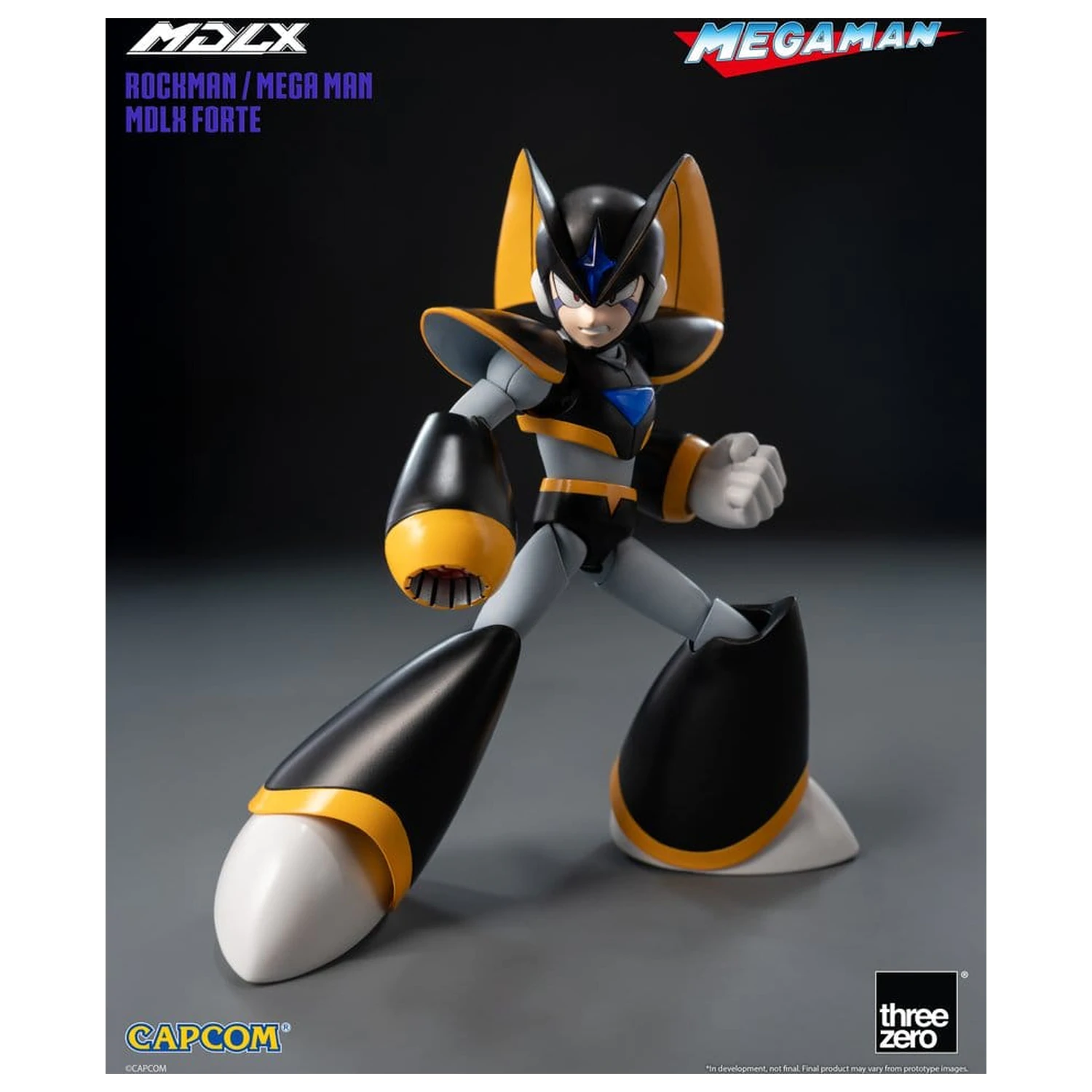 Mega Man MDLX akcijska figura Rockman / Mega Man Forte 10 cm fotografija izdelka